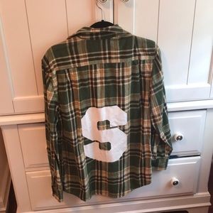 Michigan state flannel